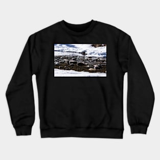 Creek running water Crewneck Sweatshirt